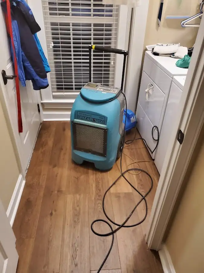 Commercial dehumidifier deployed for Crawl Space Restoration in Clemson